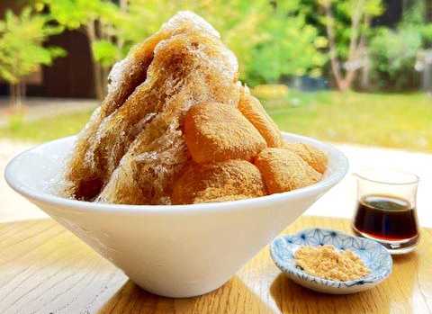 本わらび餅氷