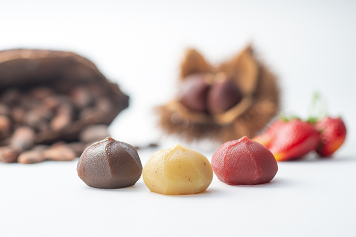 「燦マロン餅」「燦いちご餅」「燦チョコ餅」の三商品の写真2